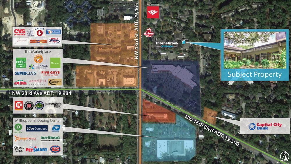 Thornebrook Village: 2441 NW 43rd St Ste 5A, Gainesville, FL 32606
